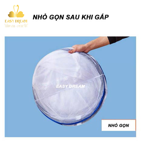 Các mẫu mùng khung xếp thông minh - mùng chụp tự bung gấp gọn - mùng Lều 