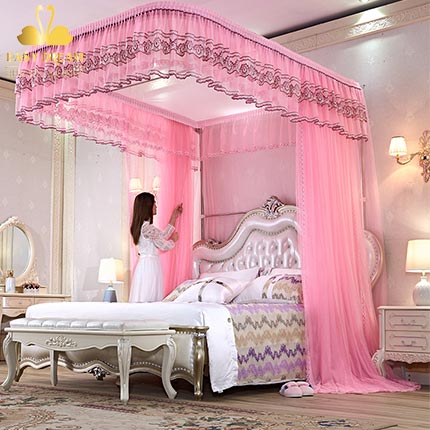 Mùng khung màn ngủ không khoan tường  mùng chụp EASY DREAM Nha Trang 