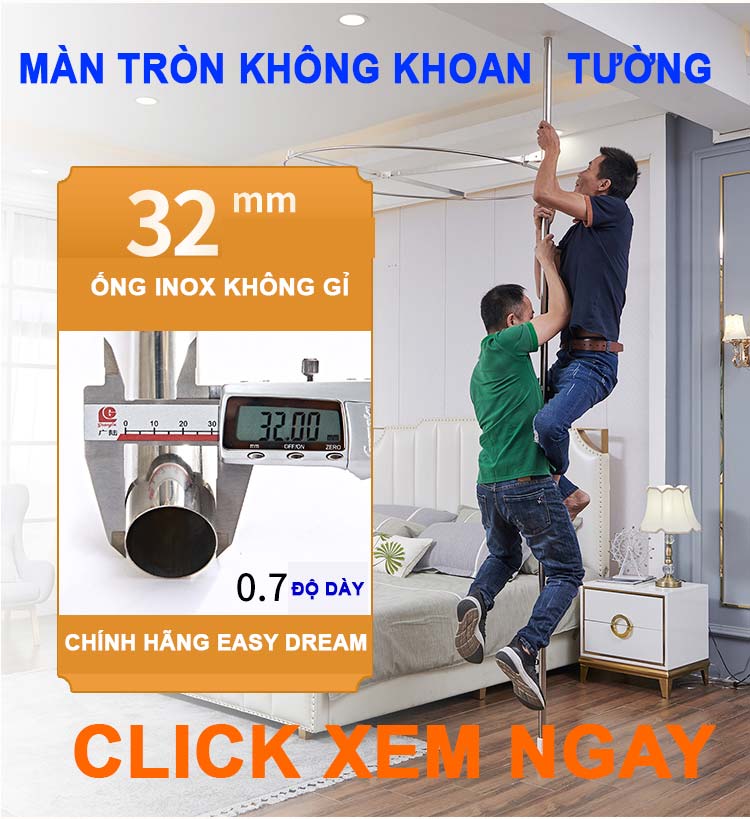 Màn khung không khoan tường Bán ra Bắc Cạn Bắc Giang - Easy Dream 