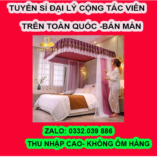 Màn Khung Tròn Treo Trần kiểu Dáng Công Chúa Khách Sạn