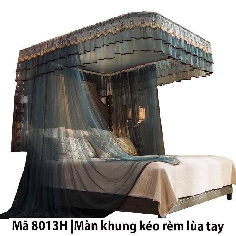 Mùng khung Màn ngủ cao cấp không khoan tường 09 
