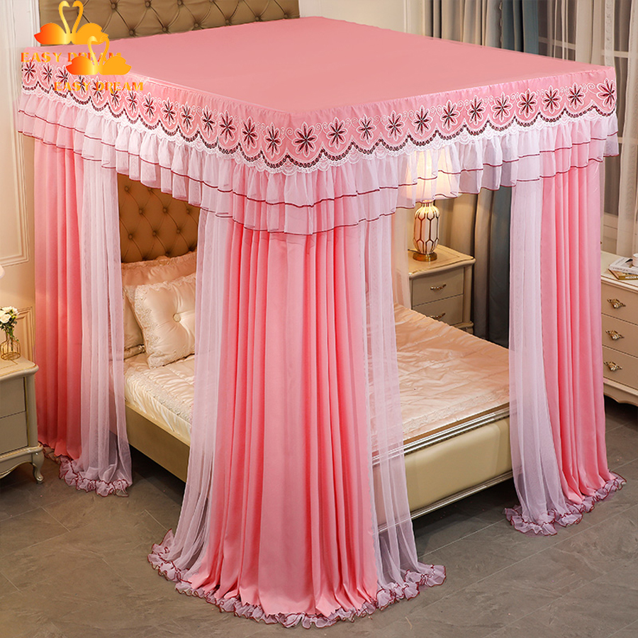 Màn khung không khoan tường - màn công chúa 