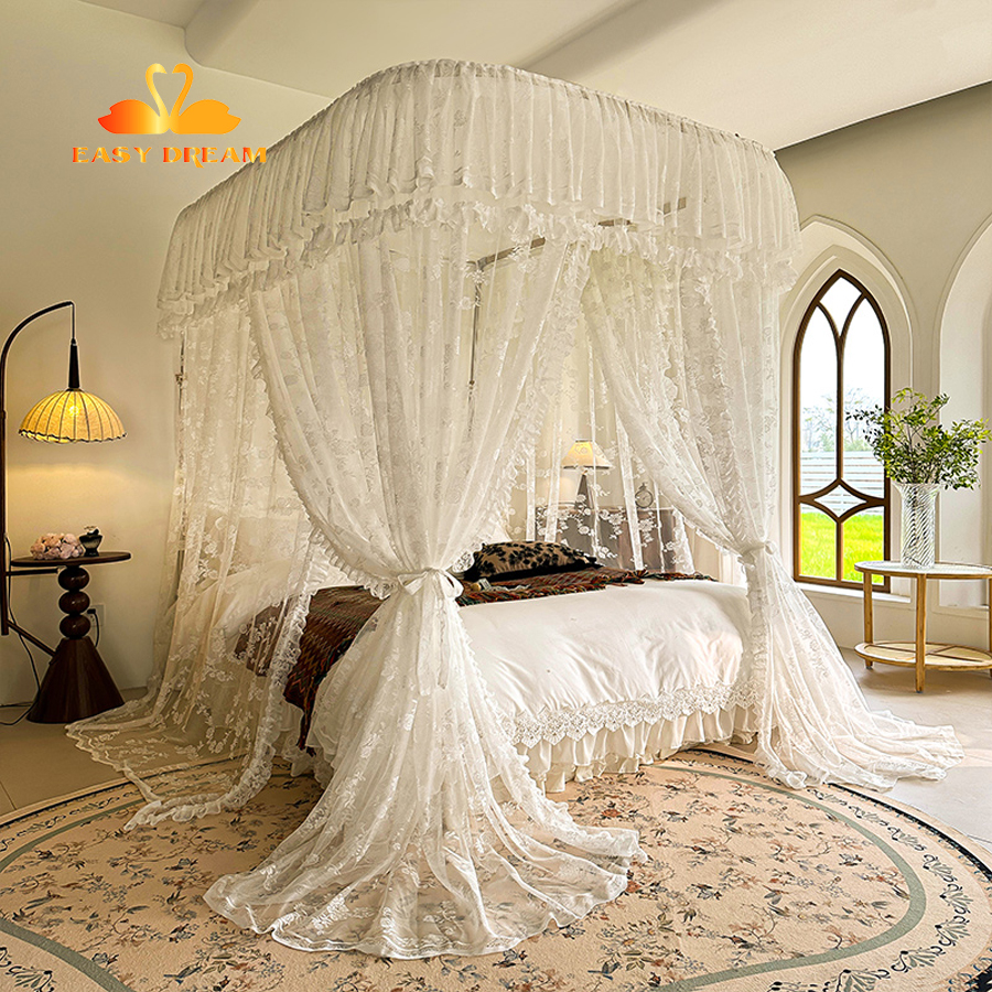 Màn khung không khoan tường -Mùng ngủ Hiện Đại 