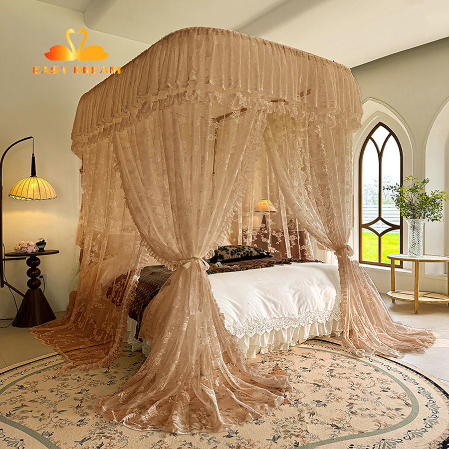 Màn khung không khoan tường -Mùng ngủ Hiện Đại 