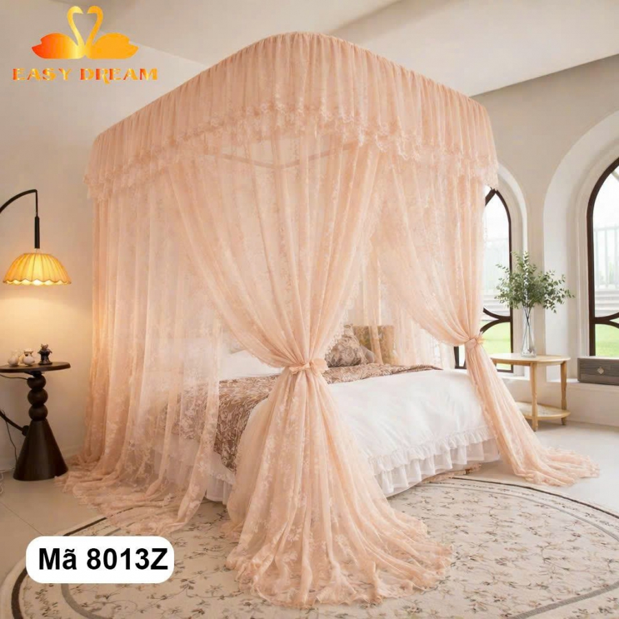 Màn khung không khoan tường -Mùng ngủ  không khoan 