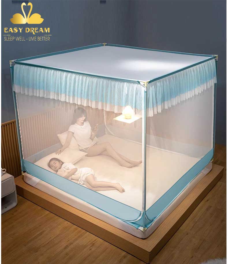 Mùng Chống Ngã -Màn chống ngã vuông cho bé 