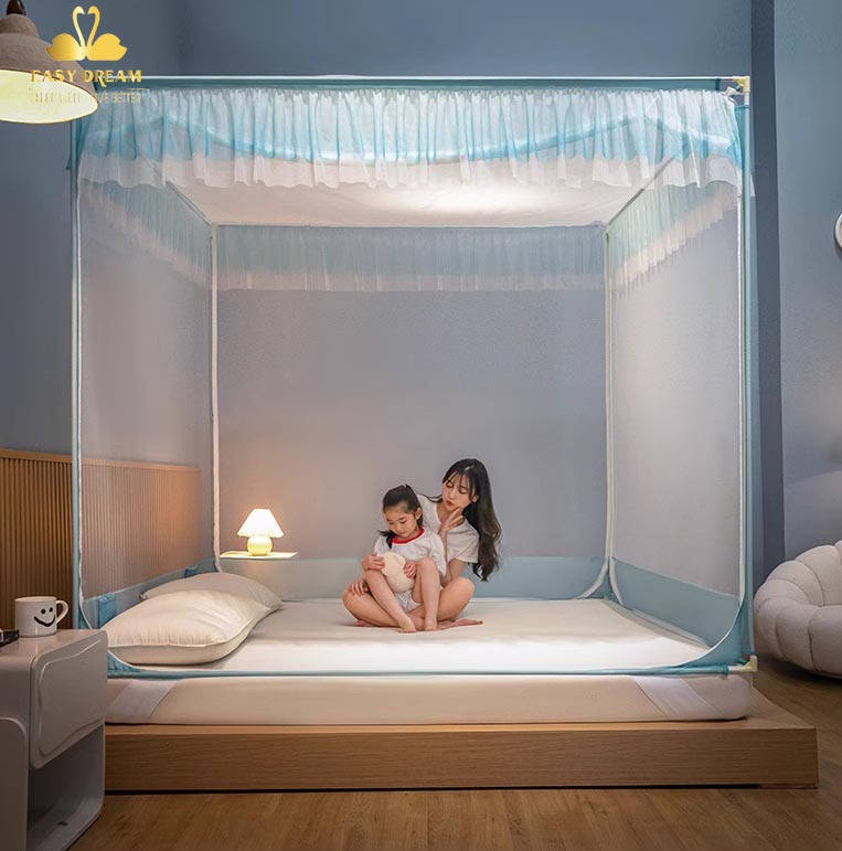 Màn Chống Ngã Cho Bé EASY DREAM – Mùng Chống Ngã Bảo Vệ Bé Khi Ngủ