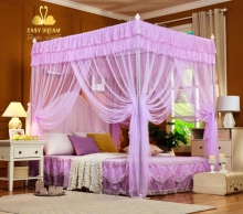 Màn khung không khoan tường 4 trụ - mùng ngủ 