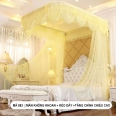 Màn khung không khoan tường tăng chỉnh kéo dây ròng rọc 