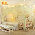 Màn khung giường ghép đôi ngoại cỡ 