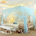 Màn khung giường ghép đôi ngoại cỡ 