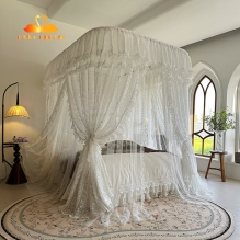 Màn khung vải 2 lớp + không khoan tường , Chống muỗi 